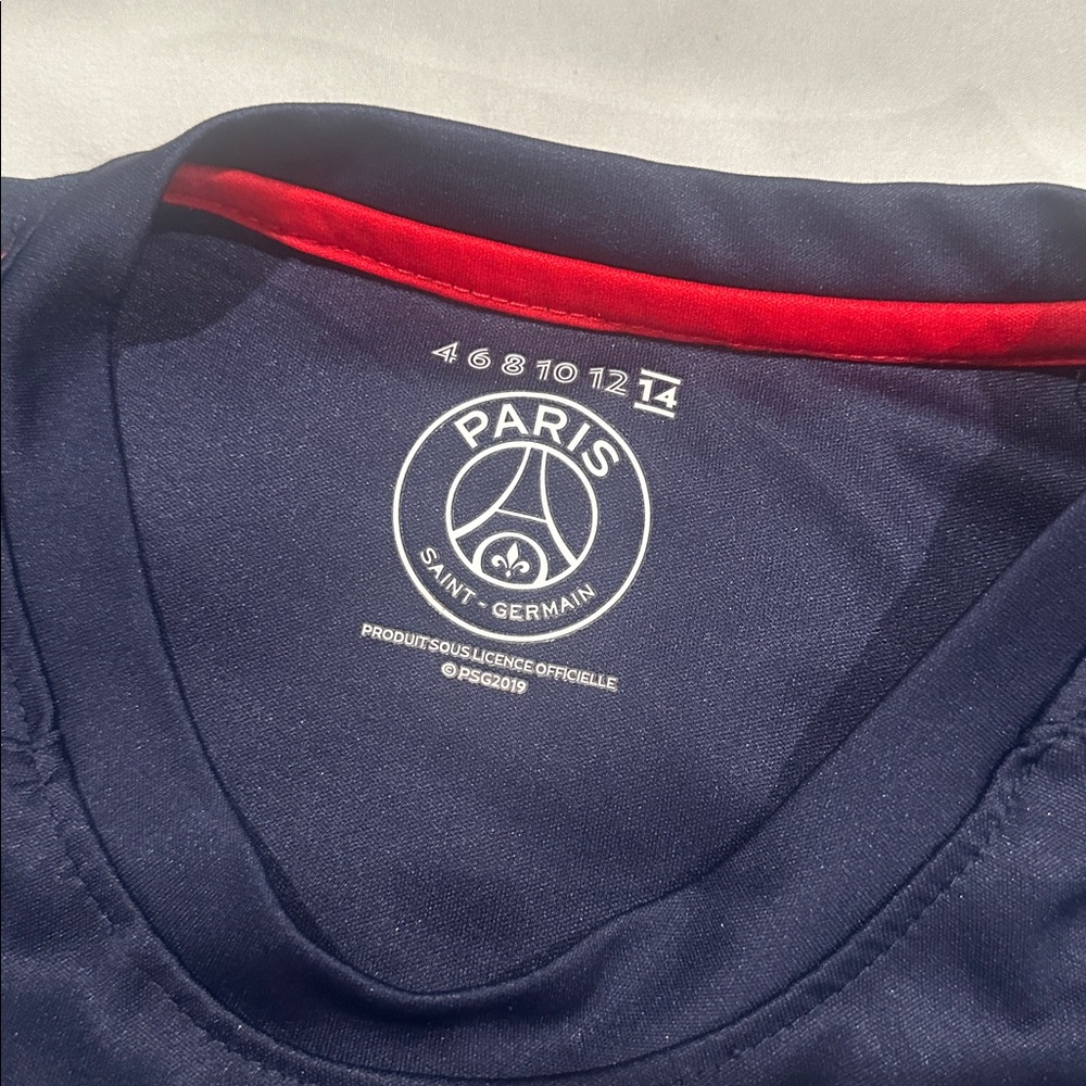 PSG Kids Navy Blue Jersey - Picture 3 of 4